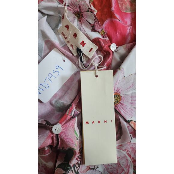 MARNI Requiem Dress in Pink Clematis Sz IT 40/ US 4 - Picture 9 of 10